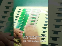 Colocar la capa adhesiva trasera ((Parte I)