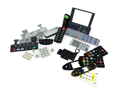 teclado de caucho de silicona / teclado de caucho de silicona,China proveedor líder de interruptores de membrana PCB y