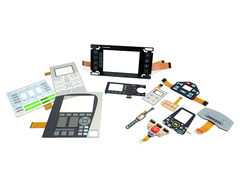 Circuito confiable durable del ANIMAL DOMÉSTICO/FPC de la superficie del tacto del interruptor de membrana de FPC