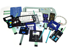 Interruptor de membrana de la bóveda del LED, telclado numérico impermeable de la membrana con proteger del ESD